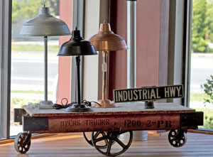 machine age lamps feature