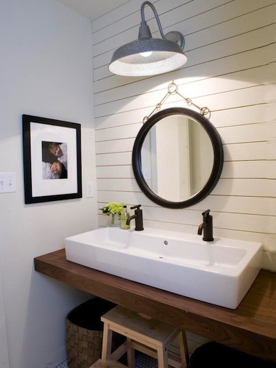 barn light bathroom vanity