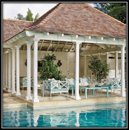 Vintage Schoolhouse Pendant Lighting Inside a Beach Resort ...