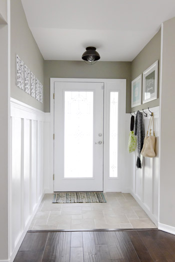 entryway flush mount