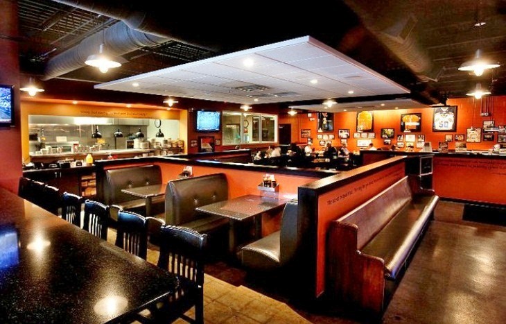 commercial restaurant lighting galvanized warehouse shades