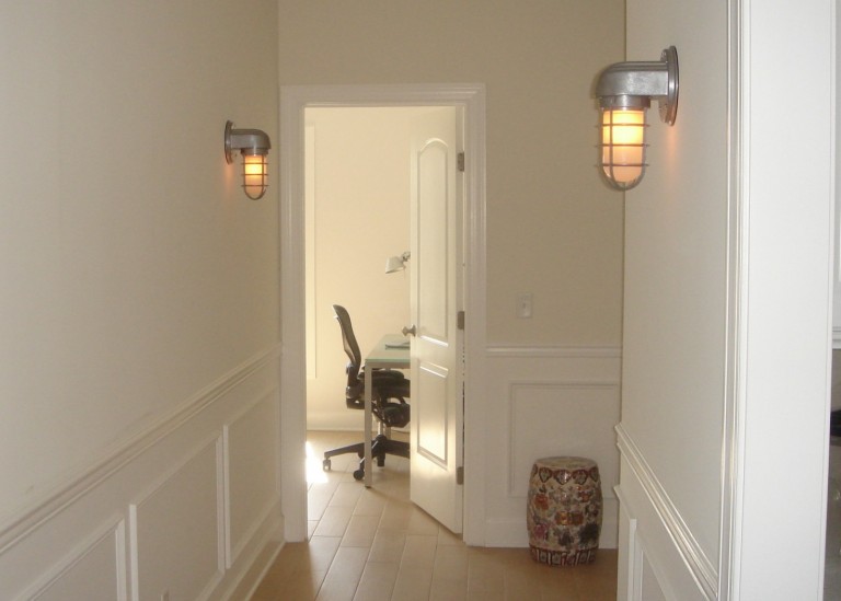 sconces in hallways