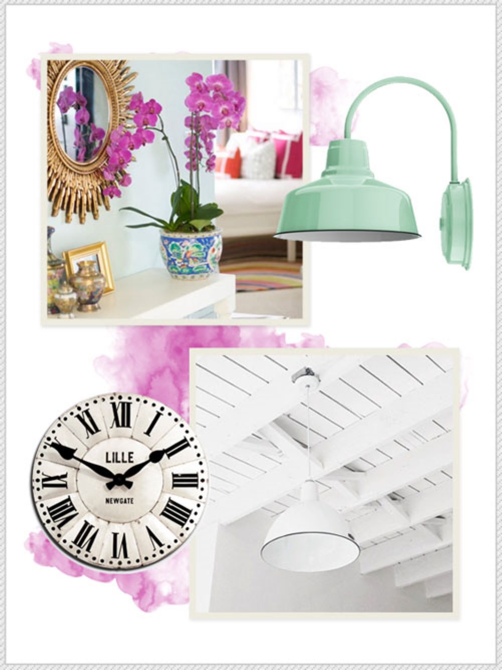 radiant orchid accents