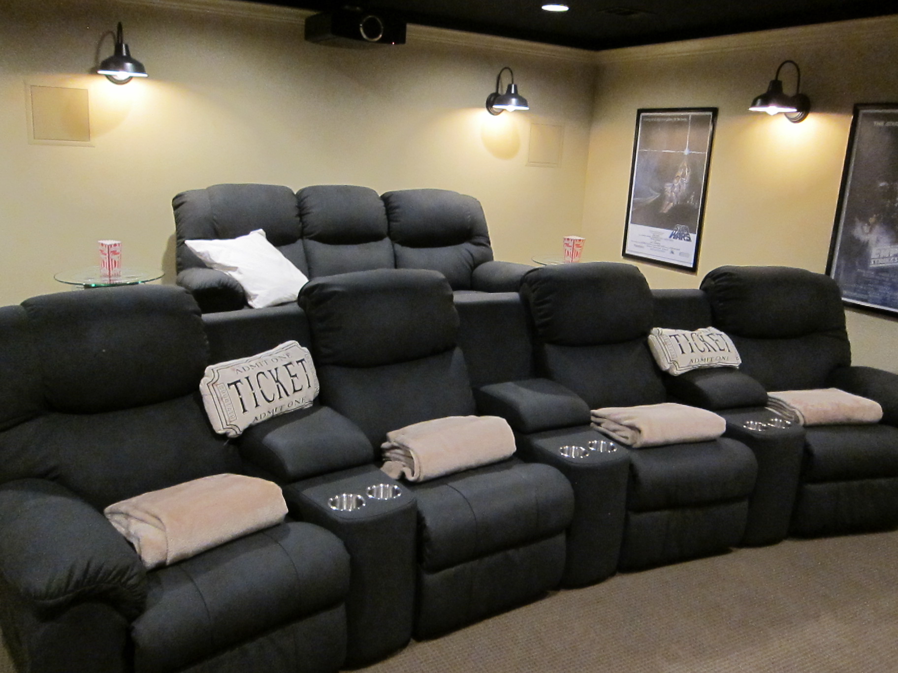 Home theater deals sconces