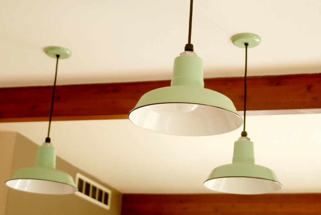 porcelain enamel kitchen lighting 1