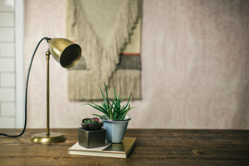 lovell table lamp weathered brass