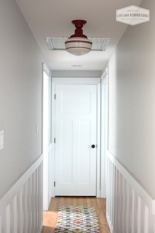 colonial hallway lighting