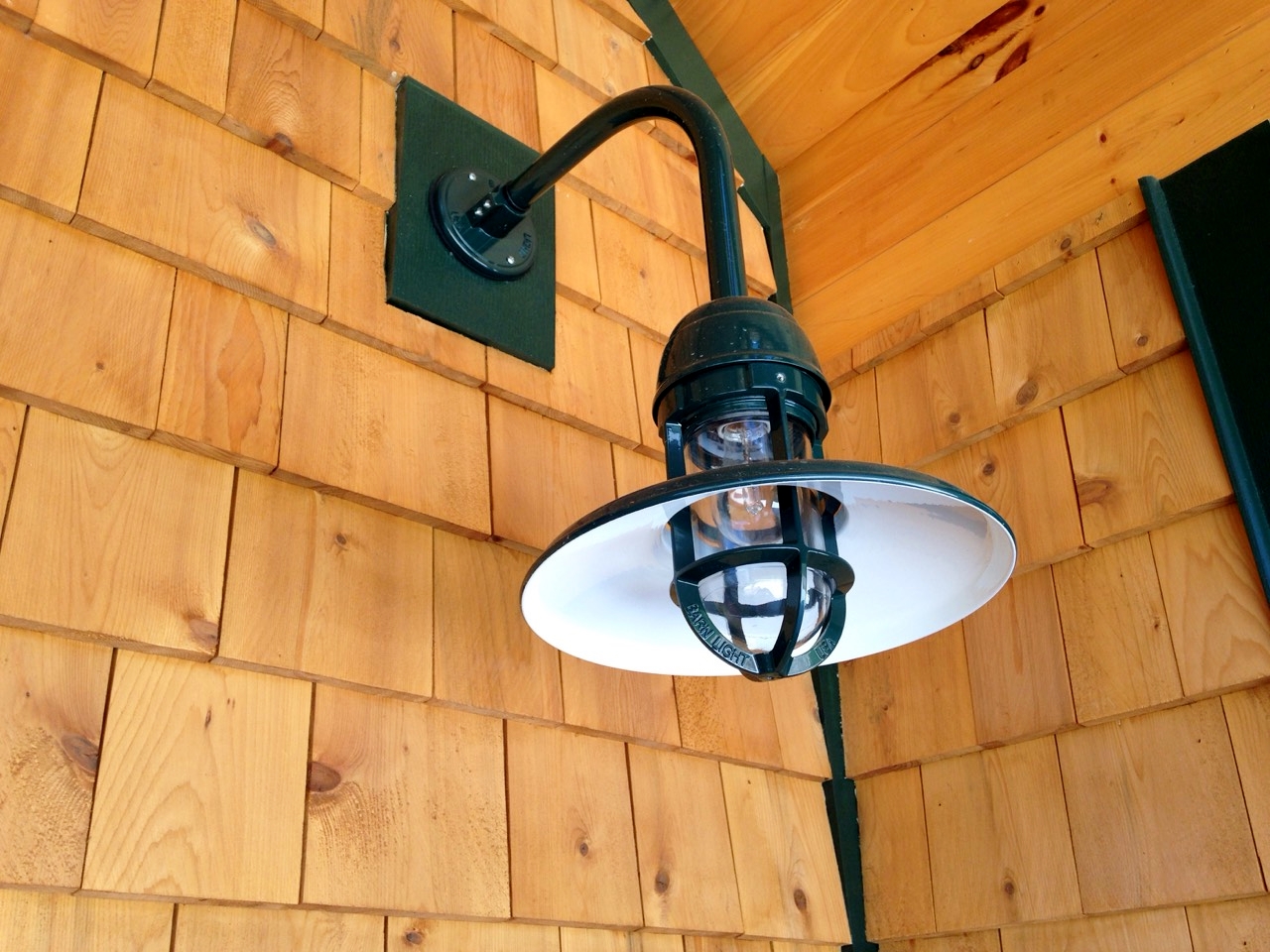 rustic bulkhead light