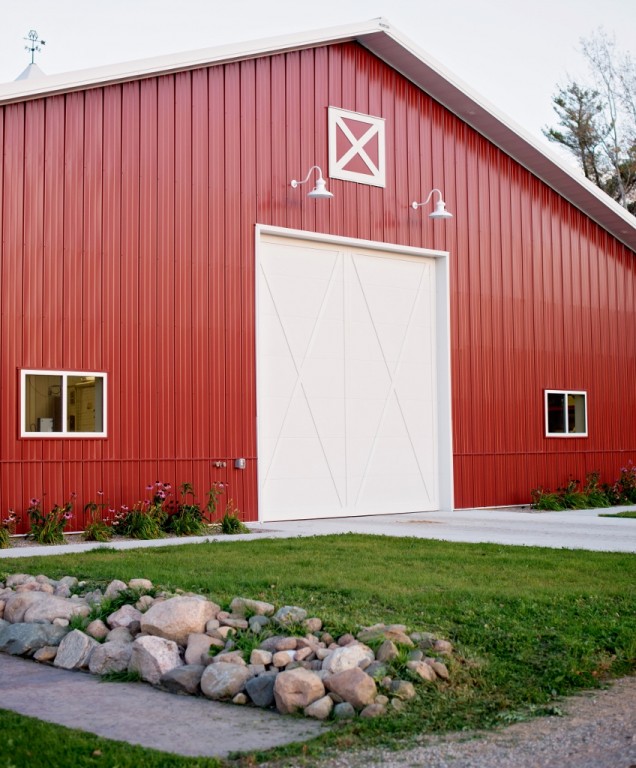 Metal shop barn light