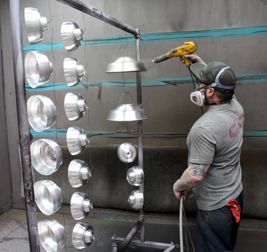 american made barn lighting
