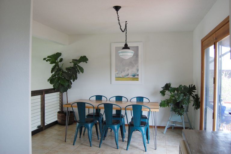 dining room light on chain