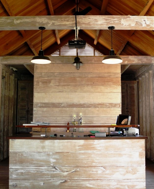 rustic industrial lighting