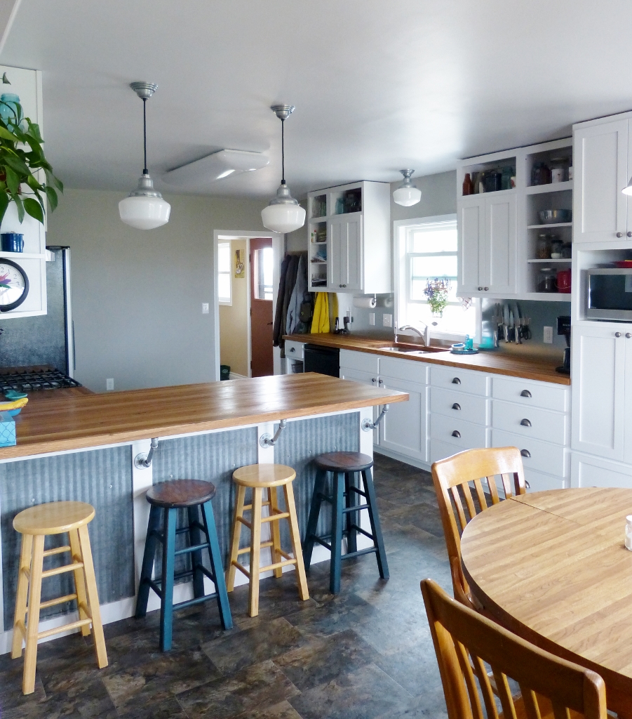 Schoolhouse Lighting Brightens Major Kitchen Remodel Inspiration   Kitchen Lighting Schoolhouse Lighting 