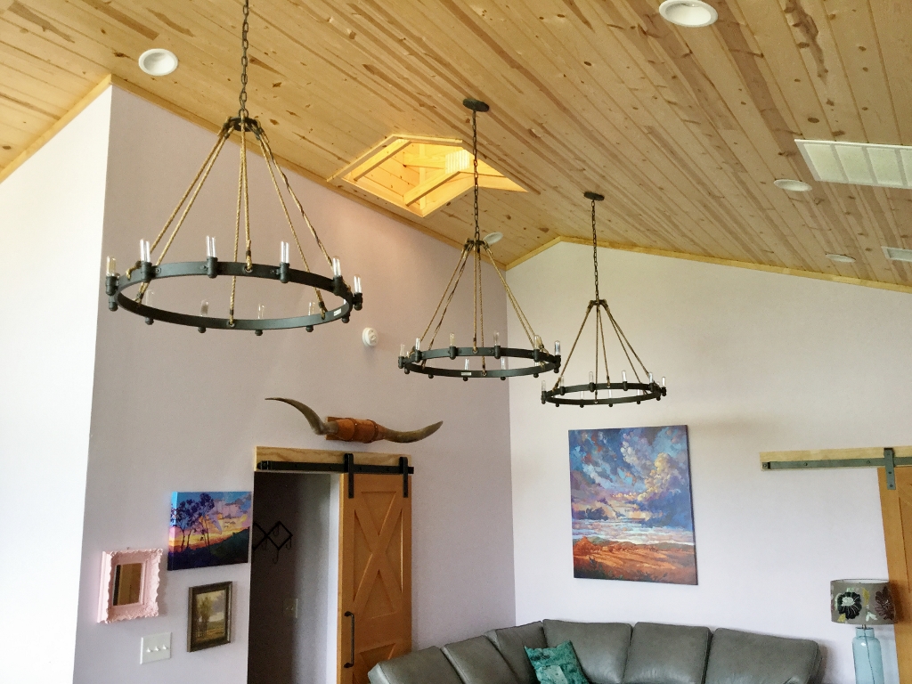 Barn chandelier clearance