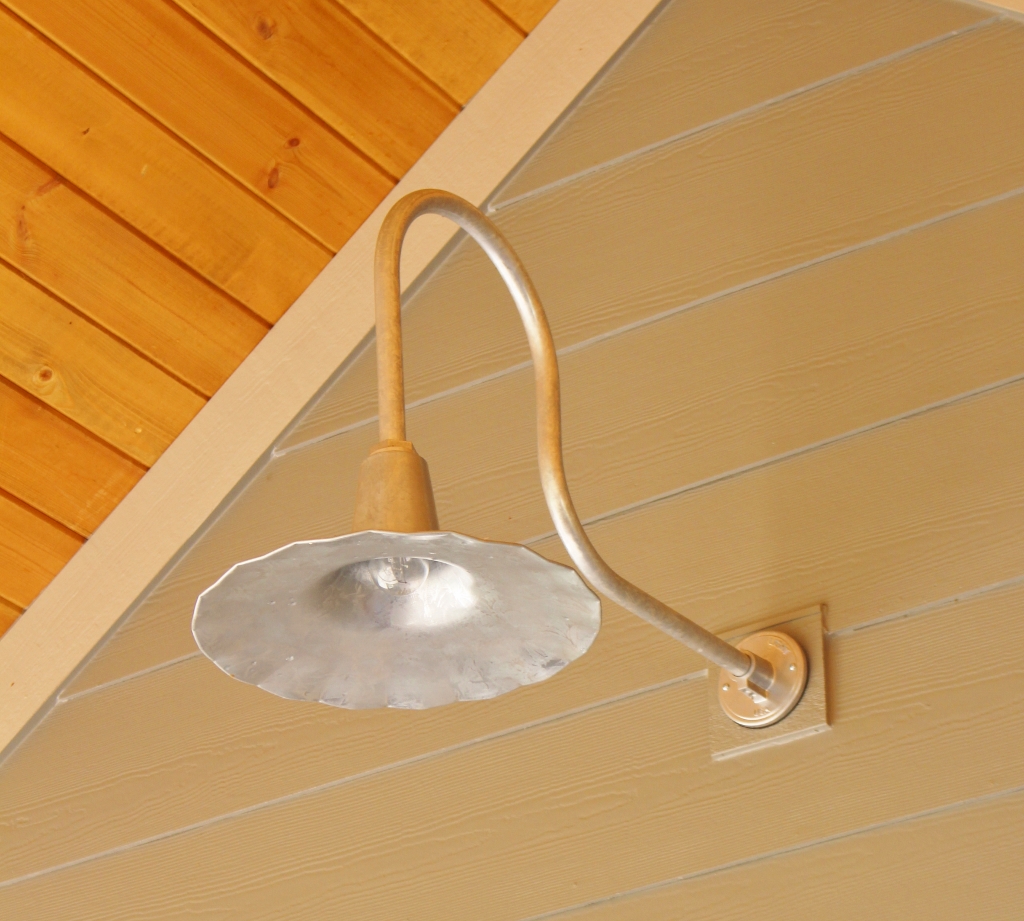 Sign Lighting Brings Touch of Elegance to Rustic Mountain Home