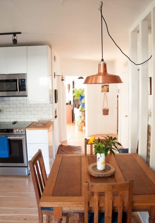 copper pendant lighting