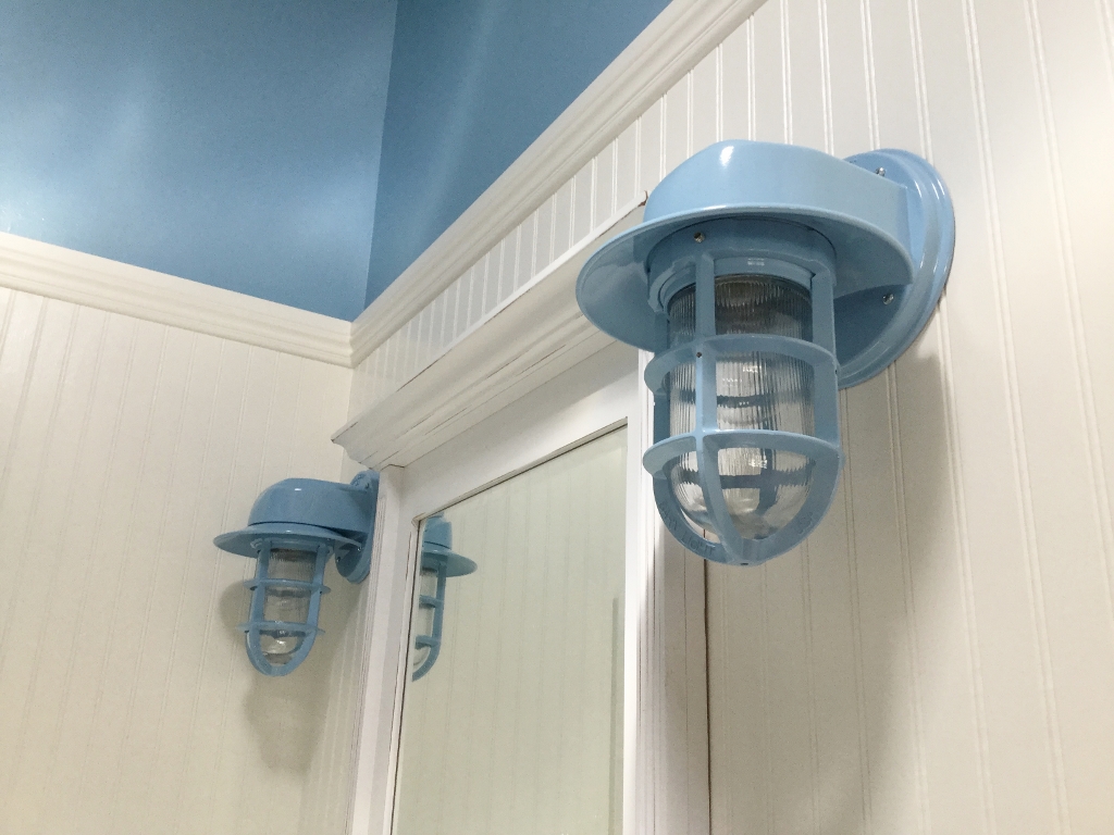 bathroom wall sconces