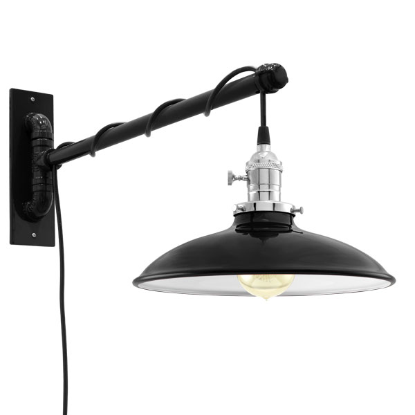 swing arm wall sconce