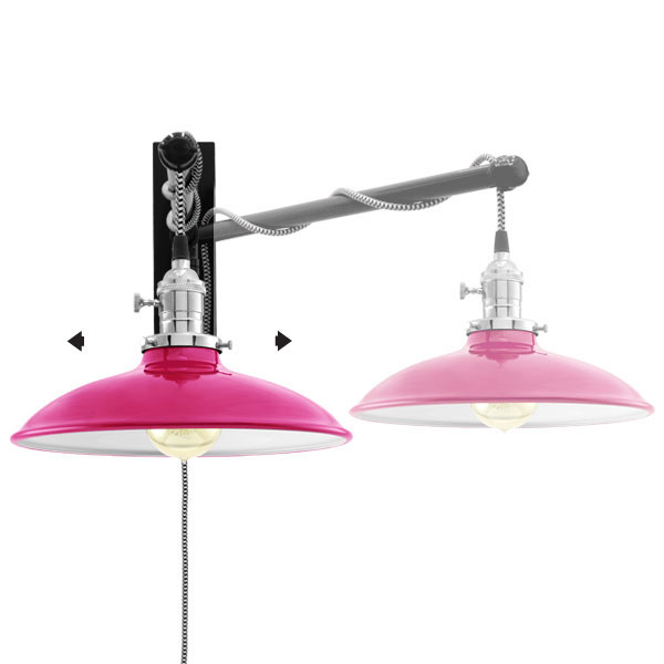 swing arm wall sconce