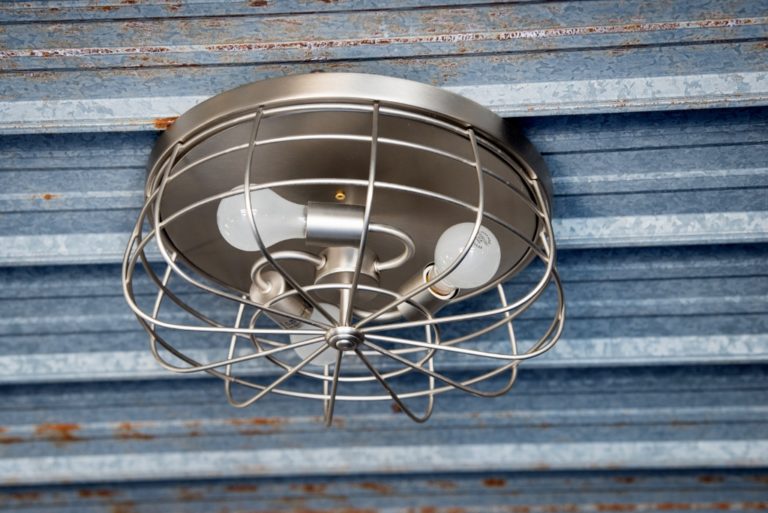 flush mount barn light