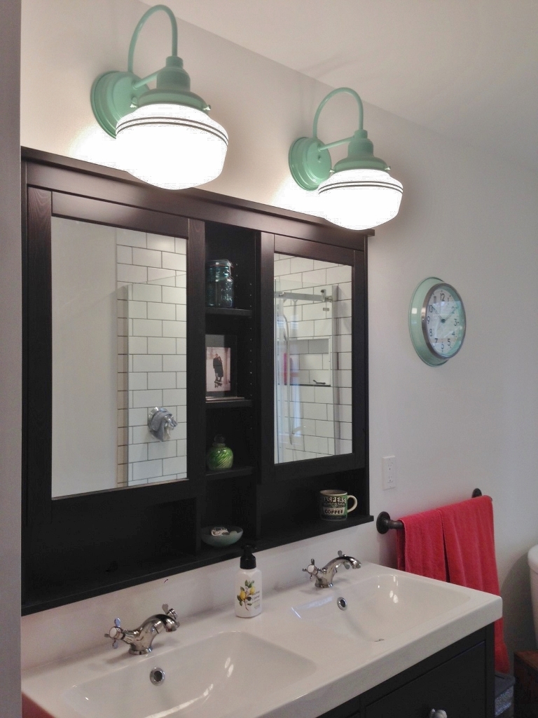 schoolhouse electric bathroom lighting