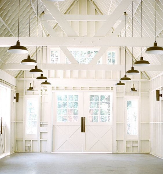 Yankees Bedroom Uses Barn Light Warehouse Pendant, Inspiration