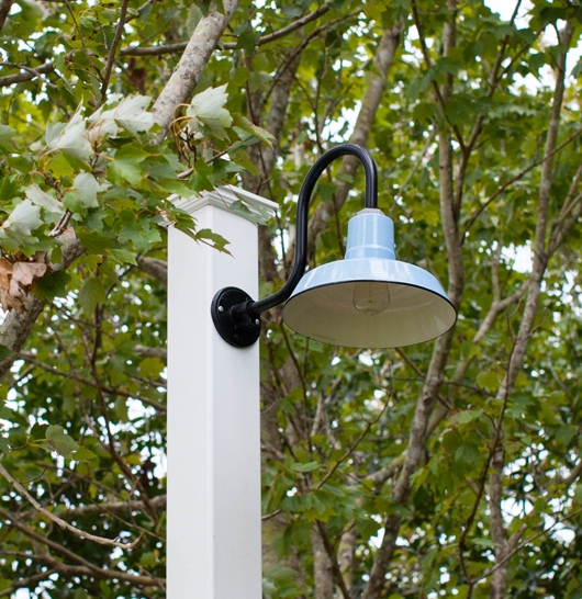 porcelain gooseneck light