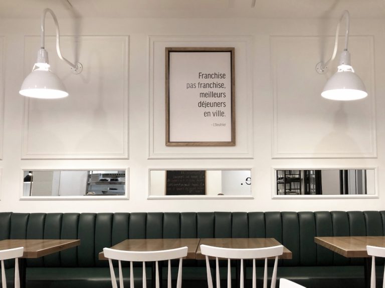restaurant lighting