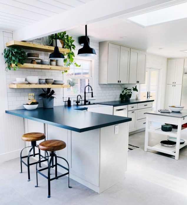 Barn Pendant Lights Are Keepers During Kitchen Remodel | Inspiration ...