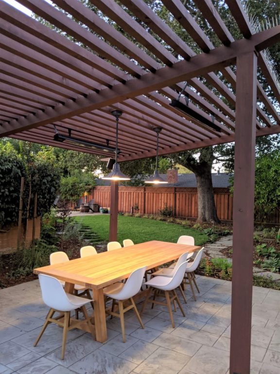 Outdoor pendant deals lighting for pergola