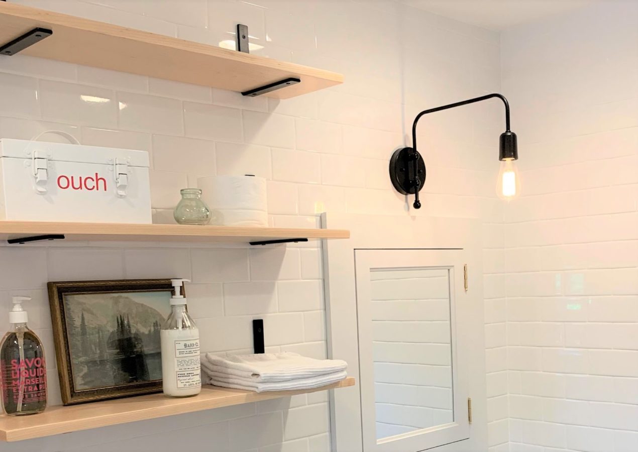 swing arm wall sconce