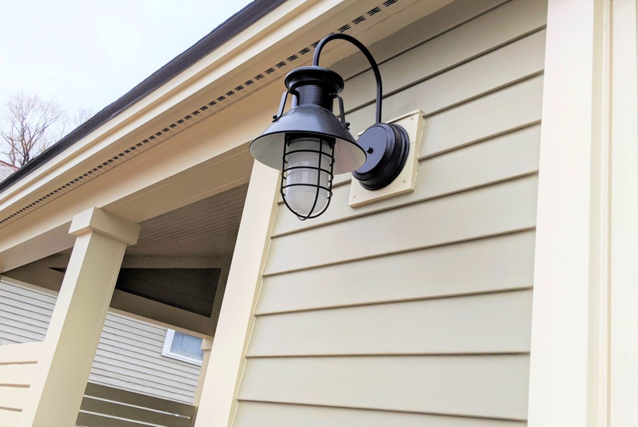 exterior lighting wall sconce