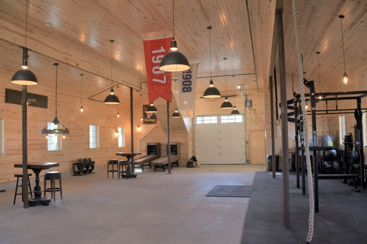 Industrial Lighting Adds Pop of Style to Michigan Pole Barn | Inspiration |  Barn Light Electric