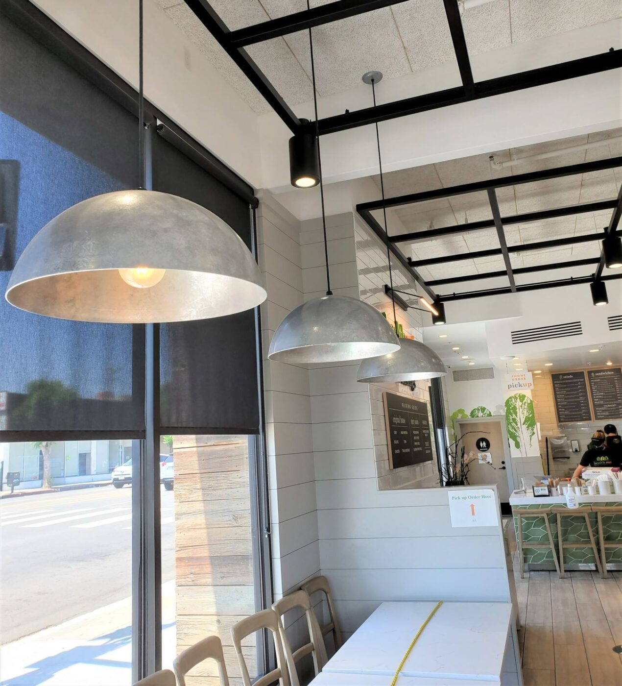 Modern restaurant hot sale lighting