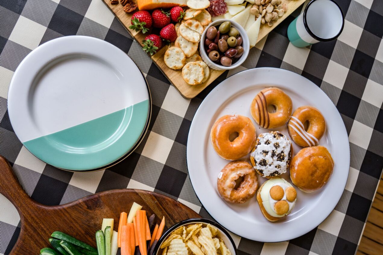 enamelware platter