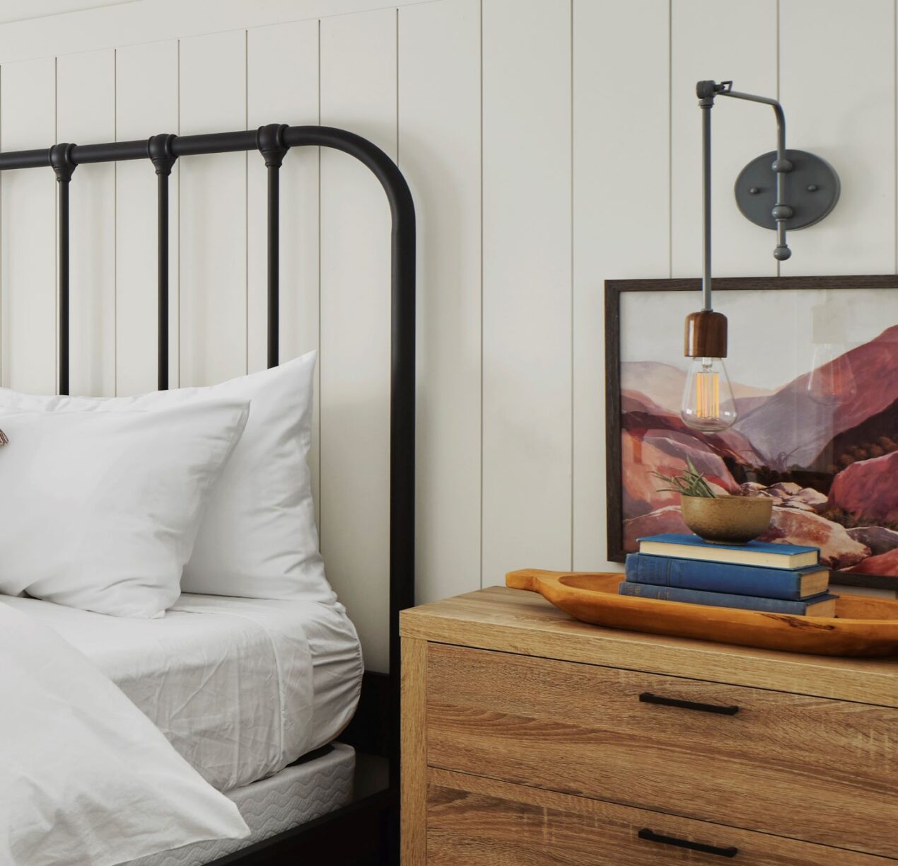 swing arm wall sconce