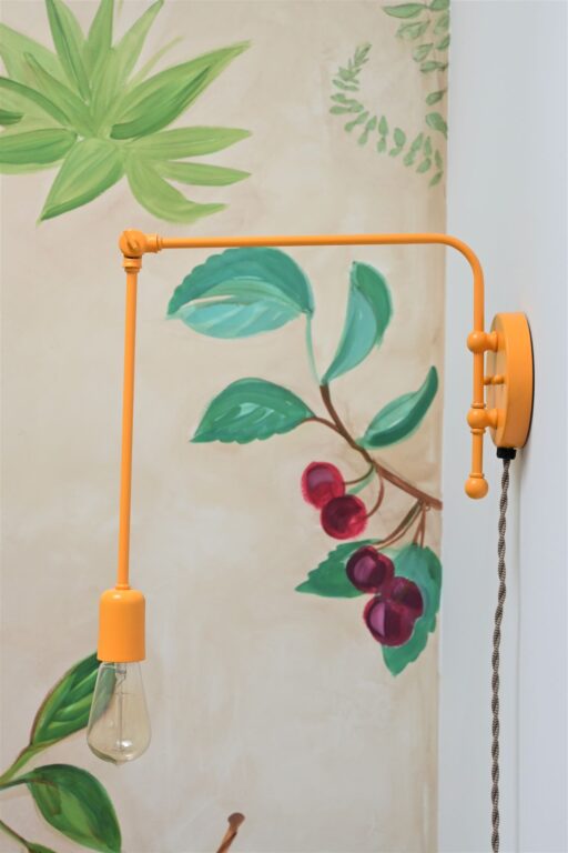 Downtown SwingArm PlugIn Wall Sconce 570 Sunflower TBB G67arm8