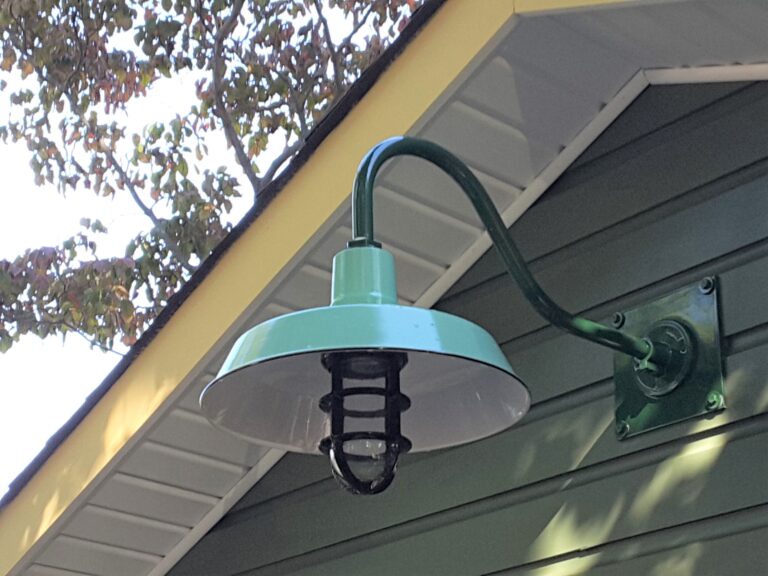 The Original™ Warehouse Nautical LED Gooseneck Light Barn Light Electric Modern LED Garage Lighting