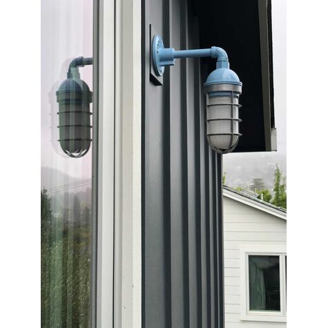 Industrial Guard Sconce Barn Light Electric Outdoor Exterior Lighting brg8 40