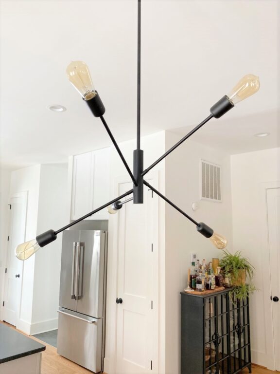 multi light chandelier