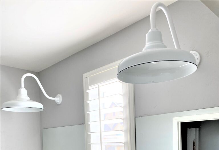 gooseneck lighting bathroom lighting 1