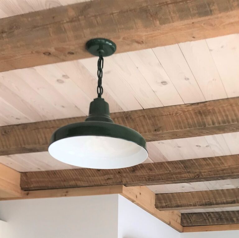 chain hung pendant light
