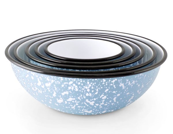 graniteware mixing bowls delphite
