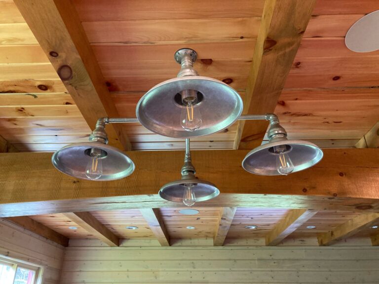 Marathon SoHo Chandelier 975 Galvanized 12instem3