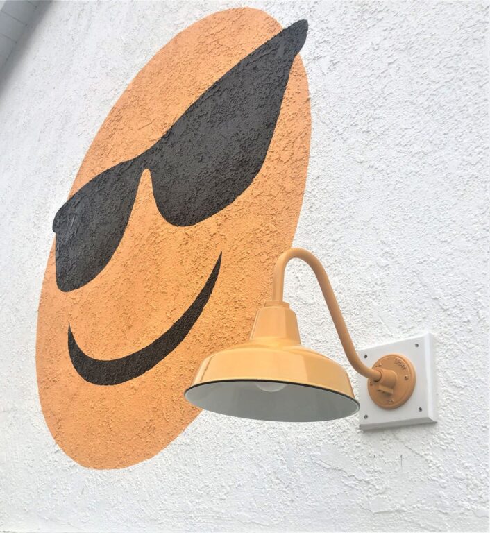 Avalon Gooseneck 12in 550 Yellow G26arm29