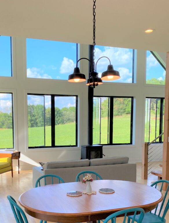 Calico Chandelier 3 Light 100 Black SBK 5ftchain