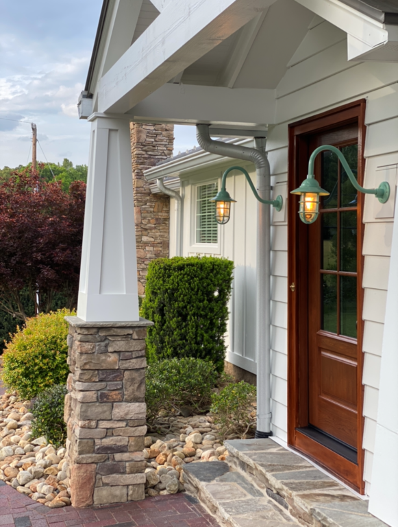 Industrial Guard Gooseneck 311 Jadite G15arm Flared TGG RibbedGlass2