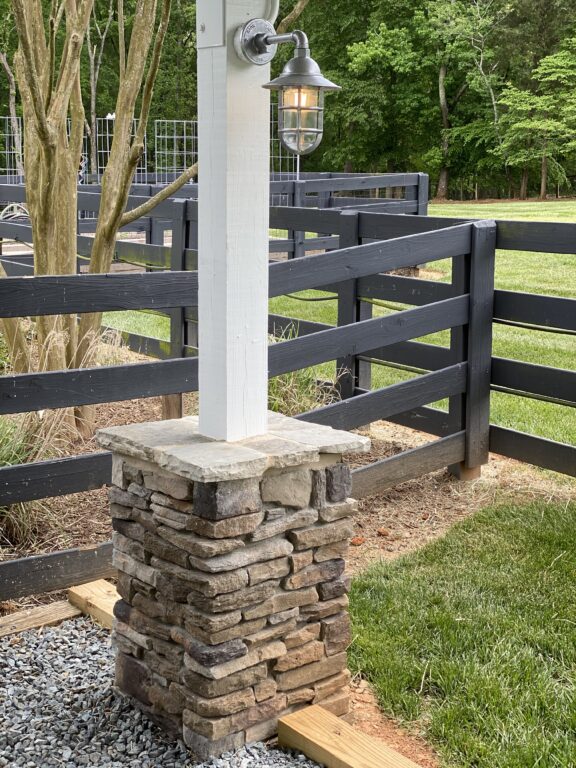 Industrial Guard Sconce 975 Galvanized Flared TGG RibbedGlass2