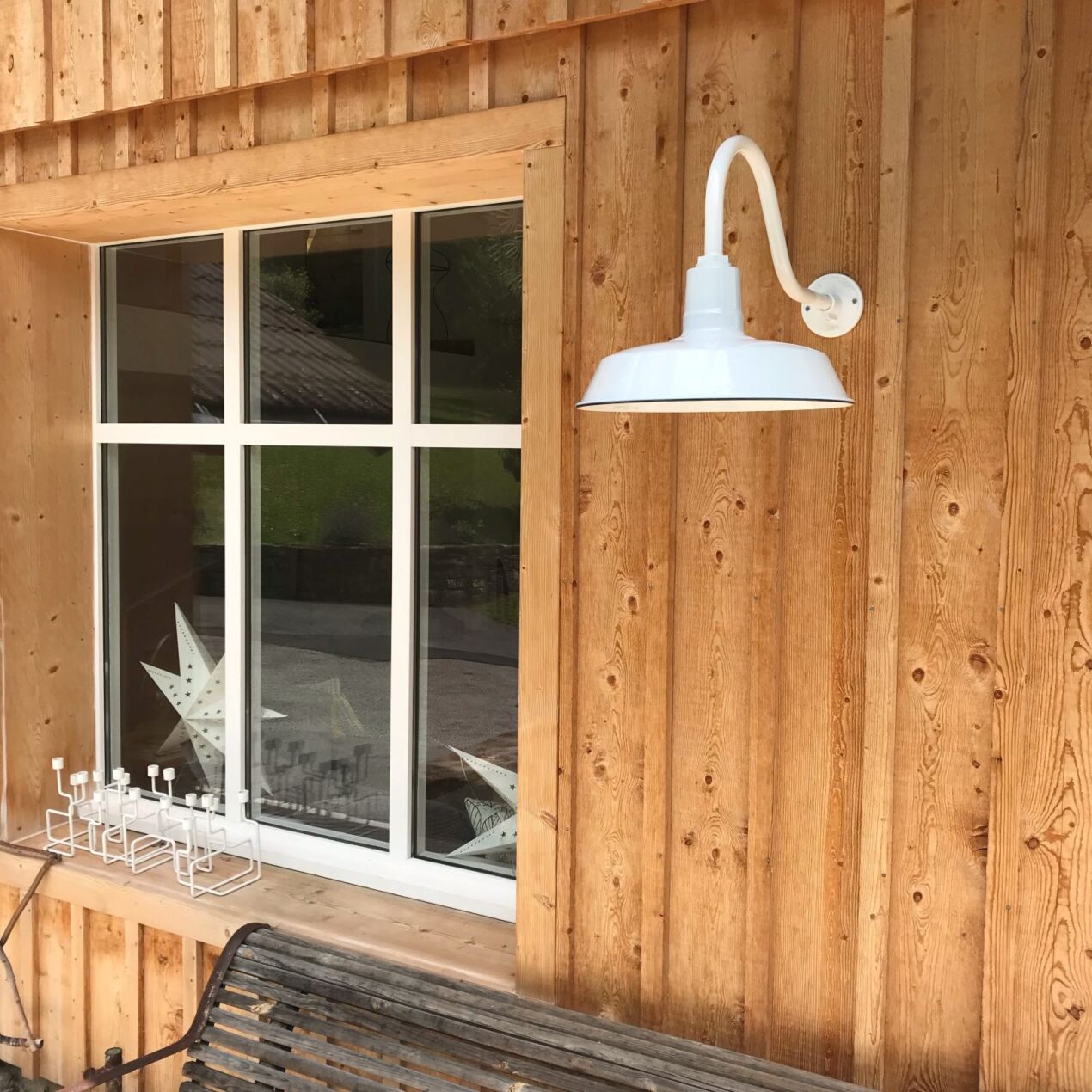 outdoor gooseneck lighting