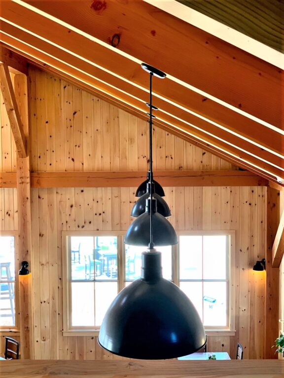 Wilcox Pendant Light 20in 100 Black SBK